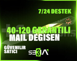 MAİL DEĞİŞEN ULTRA V.I.P 40-120 SKİN +3500 SATIŞ