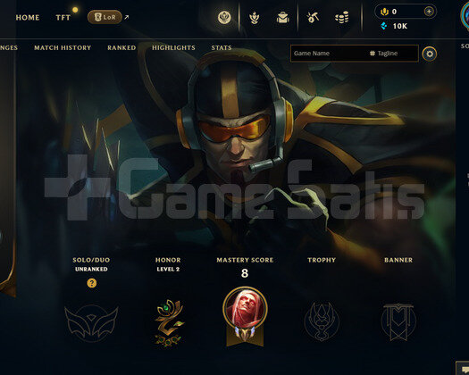 EUW Unranked | 1 Kostüm - 10K Mö | LoL Hesap