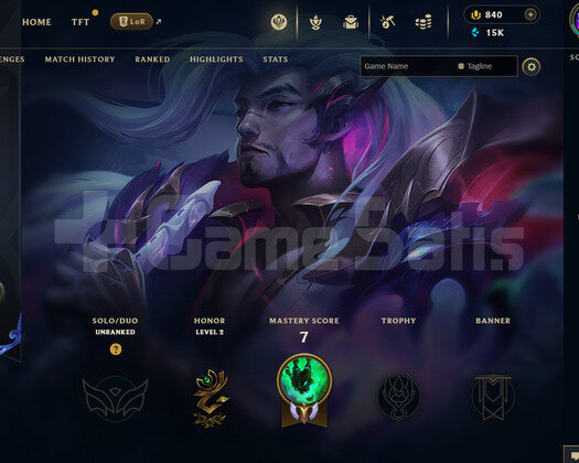 EUW Unranked | 840 RP - 1 Kostüm | LoL Hesap