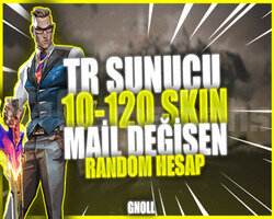 MAİL DEĞİŞEN TR SERVER 10-120 SKİN +5000 SATIŞ