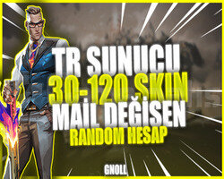 MAİL DEĞİŞEN TR SERVER 30-120 SKİN +5000 SATIŞ
