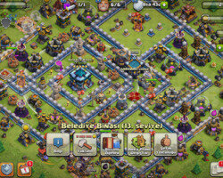 6 İnşaatçılı | TH13 5 Yıldız| 184 LVL Skinli Hesap