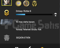 3 Madalyalı | 7 Yıllık + Oyunlu Hesap