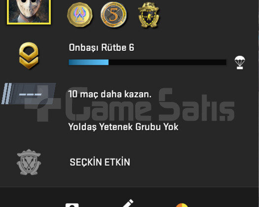 3 Madalyalı | 7 Yıllık + Oyunlu Hesap