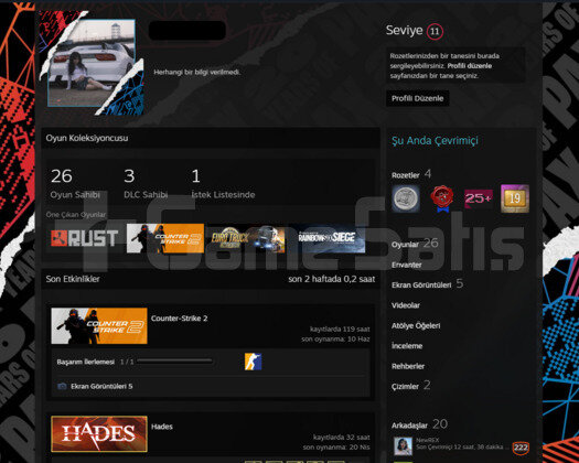 ILK MAILLI DOLU MAINLIK STEAM HESABI AÇIKLAMA!!