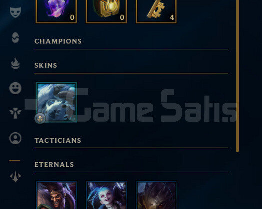EUW Plat 4 | 3 Kostüm - 29K Mö | LoL Hesap
