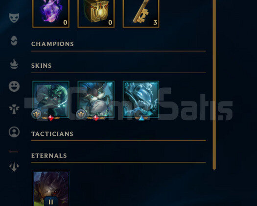 EUW Unranked | 1 Kostüm - 29K Mö | LoL Hesap