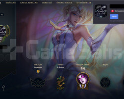 2016 KURULUM 4033 RP DOLU SKINLI BR LOL HESABI