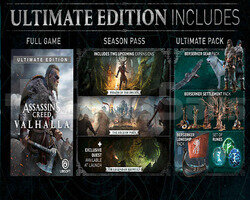 Assassins Creed Valhalla Ultimate Edition+GARANTİ