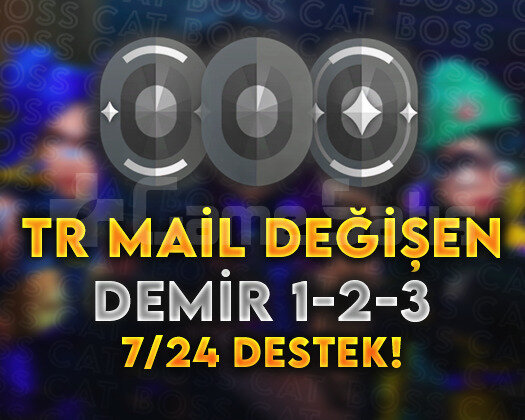 TR - DEMİR - MAİL DEĞİŞEN - DÜŞÜK MMR!