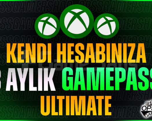 Kendi Hesabınıza | 3 Ay Xbox Gamepass Ultimate
