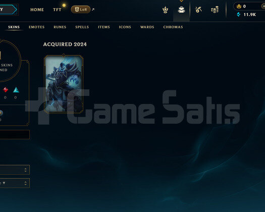 TR Unranked | 1 Kostüm - 11K Mö | LoL Hesap
