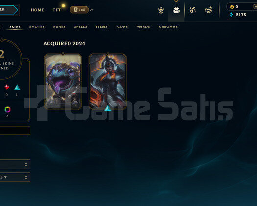 TR Geçen Sezon Plat | 2 Kostüm - 30 Hero | LoL
