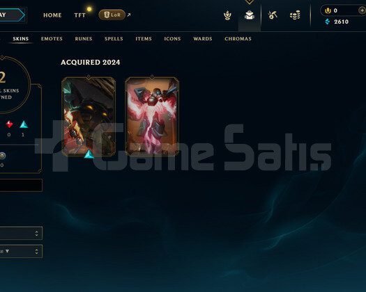 TR Geçen Sezon Plat | 2 Kostüm - 21 Hero | LoL
