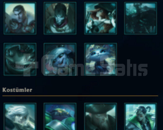 2012 KAYIT SPLIT 1 ZUMRUT2 5 SKIN 30 HERO BOTTED
