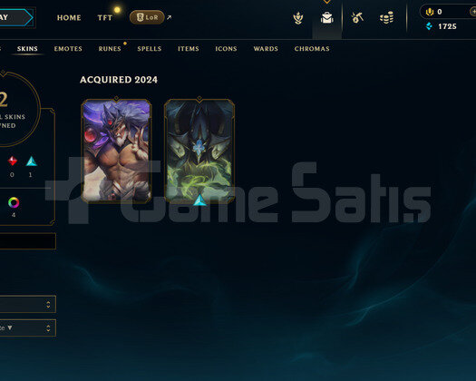 TR Unranked | 2 Kostüm - 26 Hero | LoL Hesap