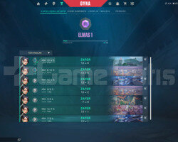 Dia 1 Yüksek MMR Fresh Account