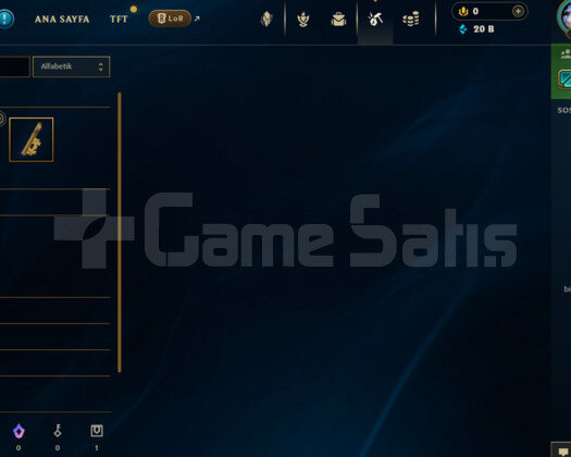 TR FRESH ACC YÜKSEK MMR ZÜMRÜT 4 20K MÖ