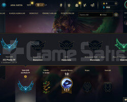 TR GEÇEN SEZON ZÜMRÜT PLAT 4 FRESH HESAP