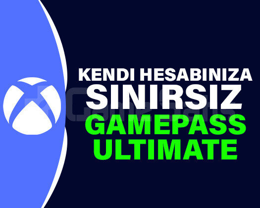 KENDİ HESABINIZA | Sınırsız Xbox Gamepass Ultimate