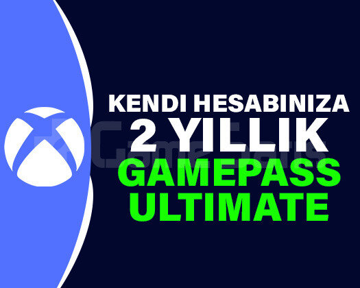 KENDİ HESABINIZA | 2 Yıllık Xbox Gamepass Ultimate