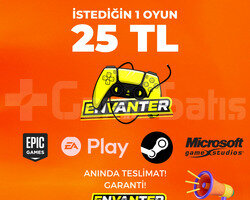 İstediğin 1 Oyun + Garanti