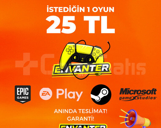 İstediğin 1 Oyun + Garanti