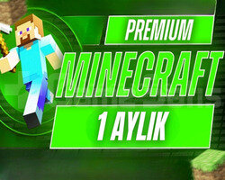 1 AYLIK MİNECRAFT PREMİUM + GARANTİ