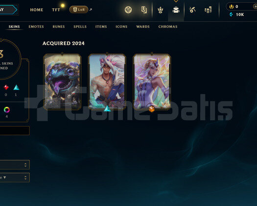 TR Geçen Sezon Plat | 3 Kostüm - 30 Hero | LoL
