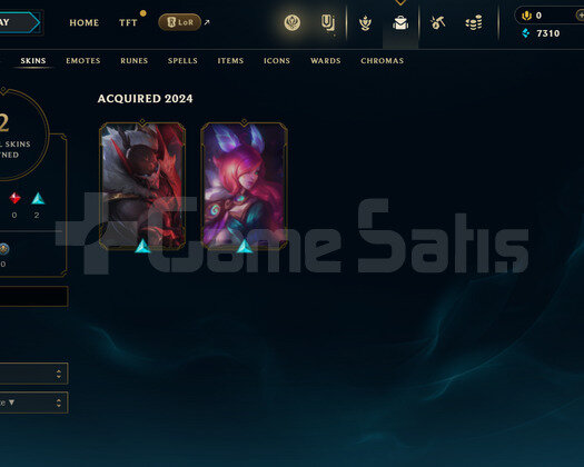 TR Geçen Sezon Plat | 2 Kostüm - 23 Hero | LoL