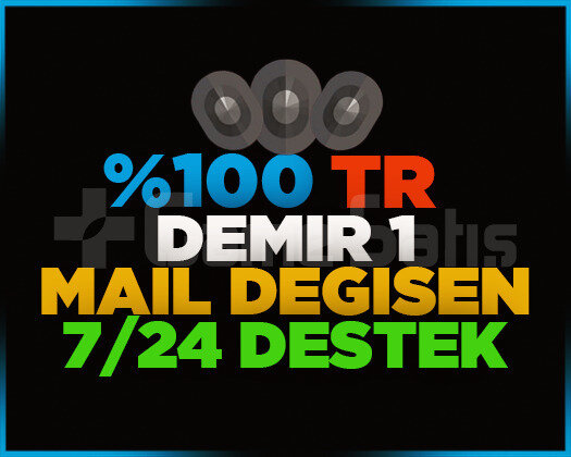 TR | DEMİR 1 | MAİL DEĞİŞEN | DÜŞÜK MMR