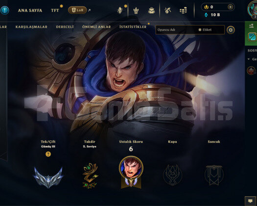 TR GÜMÜŞ 3 FRESH ACC TEMİZ HESAP 10K MÖ