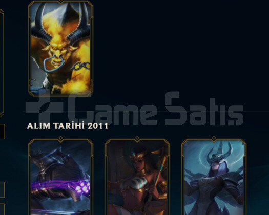 EUW 2011 MAIL ONAYSIZ JUDGEMENT KAYLE + 3 SKIN
