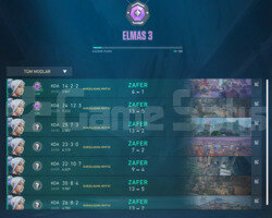 Dia 3 Yüksek MMR Fresh Account