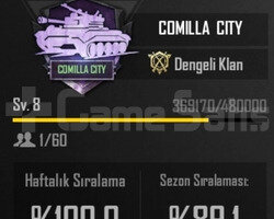 8.8 SEVİYE KLAN BAYRAMA ÖZEL FİYAT İLK GELEN ALIR