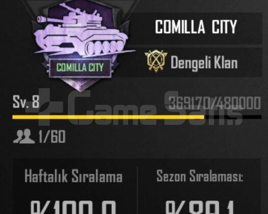 8.8 SEVİYE KLAN BAYRAMA ÖZEL FİYAT İLK GELEN ALIR