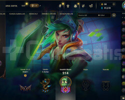 EUW 171 LEVEL BOL GANİMETLİ KOSTÜMLÜ HESAP