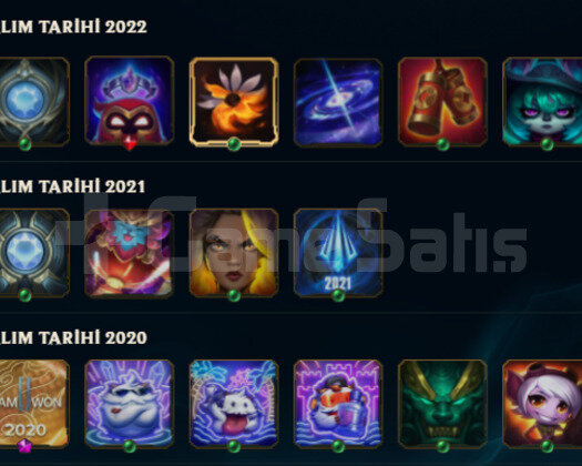 7 SKIN 36 HERO HANDMADE UNRANKED HESAP