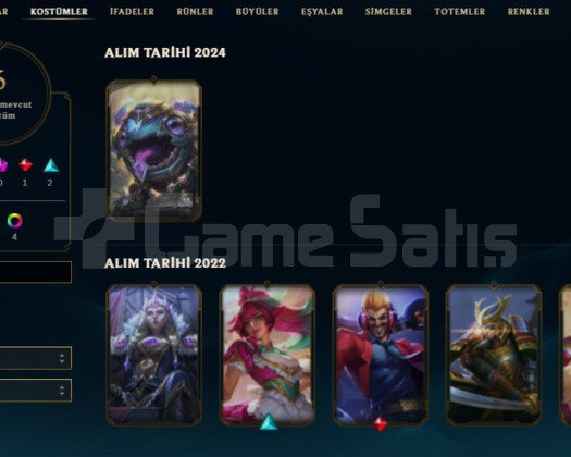 6 SKIN 33 HERO BOL GANIMETLI HANDMADE KACIRMA