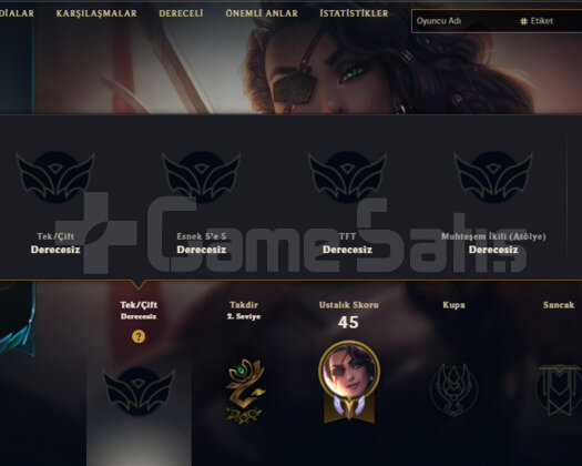 6 SKIN 33 HERO BOL GANIMETLI HANDMADE KACIRMA