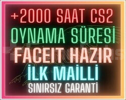FACEİT HAZIR 2000+ SAAT OYNAMA SÜRESİ | + İLK MAİL