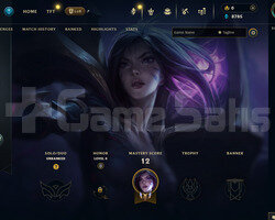 TR Unranked | 35 Hero - 3 İade Hakkı |LoL Hesap