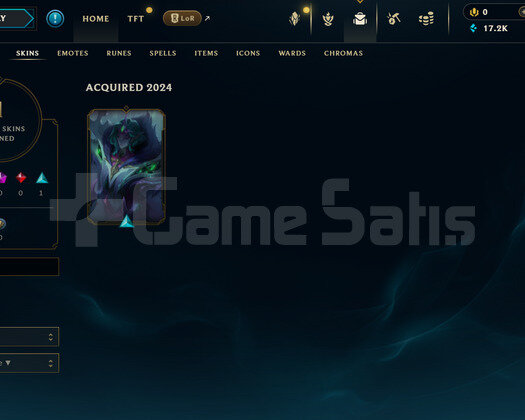 TR Unranked | 1 Kostüm - 17K Mö | LoL Hesap