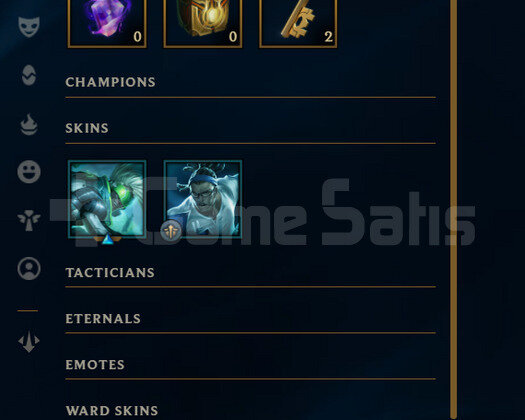TR Unranked | 1 Kostüm - 17K Mö | LoL Hesap