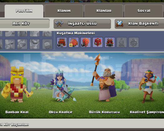 197 LVL |  BB 13 DUVARLAR MAX |  Barbar 66-Okçu 68