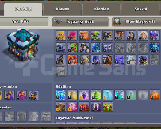 185 LVL | BB 13 | SKİNLİ HESAP