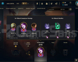 800K MORGANA | 290LVL | 35 SKİN | MAİLLİ