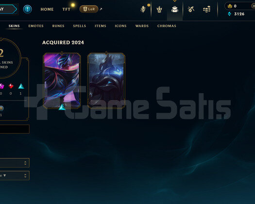 EUW Unranked | 2 Kostüm - 29 Hero | LoL Hesap