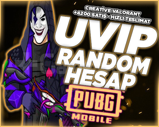 PUBG | UVİP RANDOM HESAP | GARANTİLİ | DOLU