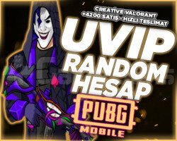 PUBG | UVİP RANDOM HESAP | GARANTİLİ | DOLU